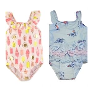 Cat & Jack Baby Girl Swimsuits Size 18months 🔥5$ If You Get Bundle🔥